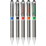 Stylus Metal Pen w/ Colored Middle Ring