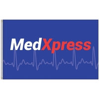 5' X 8' Digitally Printed Single Reverse Nylon Flag