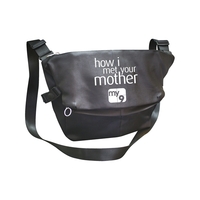 Main zippered compartment w/ organizer, front flap zippered pocket, two...