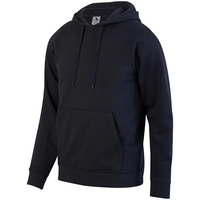 60/40 cotton/polyester fleece hoody with a front pouch pocket, set-in...