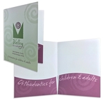 Large Presentation Folder with Wave Pockets