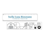 Ruler, Coloring Ruler w/ Zoo Pictures