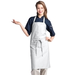 White Classic Bib Apron