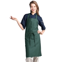 34" L x 30" W Hunter green standard long bib apron.... from ASI 98085 Wolfmark