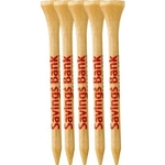 Golf Tee Pack With Wood Tees