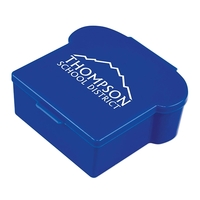 Large 5 3/4" x 5 1/4" plastic sandwich box.... from ASI 98360 WOWLine
