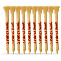 Pack of ten, 2-3/4 wood golf tees... from ASI 38120 Ball Pro / Diversified...