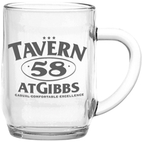 10 oz. clear glass coffee mug with handle.... from ASI 71920 Moderne Glass...