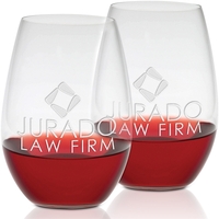 21.75 Oz. Shiraz Stemless Wine Glasses - Set of 2