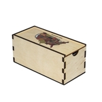 Laser Cut Box, 7.50" x 3.50" x 3.375"