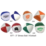 Popular 2-Color Stress Reliever Ball