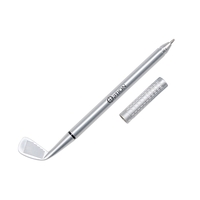 Golf club shaped ballpoint pen made of plastic.... from ASI 98360 WOWLine /...
