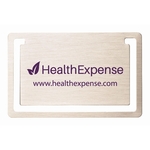 Rectangle (horizontal) Silk Screened Bookmark Clip