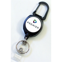 Sidekick features a metal carabiner, vinyl strap for I.D. badges and... from...