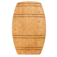 Wine & Spirits Novelty Barrel Board - Maple