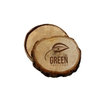 NATURAL WOODEN COASTER SET (SET OF 2)