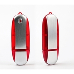 Oval Translucent LED USB Flash Drive