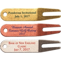 Round Top Angled Divot Tool Includes: Antique Bronze, Antique Copper... from...