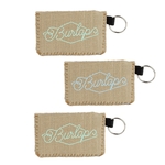 Burlap-Neoprene Card Guard