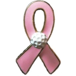 Golf Ball Awareness Ribbon Pin