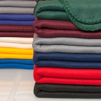 Plush polar fleece blanket. 100% polyester 200gsm (12 oz) brushed polar......