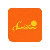 4" x 4" square-shaped, PU foam-constructed drink coaster.... from ASI 39552...