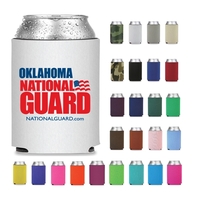 Collapsible Premium Foam Can Cooler - Screen Printed