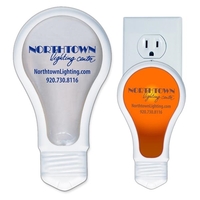 Light Bulb Neon Thin Night Light features a pearlescent lens, .25W... from...