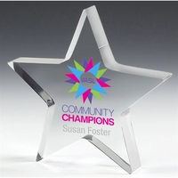PhotoImage® Star Acrylic Paperweight