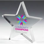 PhotoImage® Star Acrylic Paperweight