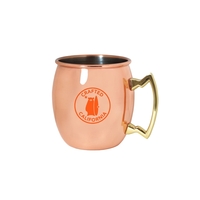 2 oz. Copper Coated Mini Moscow Mule Mug with Stainless Steel... from ASI...