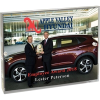 Clear acrylic magnetic certificate / insert holder.... from ASI 62660...