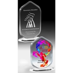 Ocean Series Acrylic Billboard Award - 5" x 8"