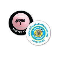 2.5" circle shaped magnet with full color process imprinting.... from ASI...