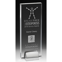 3 1/2" x 9" x 3/4" acrylic award that features a... from ASI 62660 Innovation...