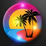 LED Palm Tree Sunset Light Pins