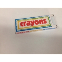 Blank box of 4 crayons.... from ASI 57713 Glow Promotions / Glow Promotions
