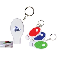 LED flashlight with whistle and keyring.... from ASI 57956 Graphco line