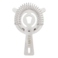 Cocktail strainer made of brushed stainless steel.... from ASI 57655 STOPNGO...