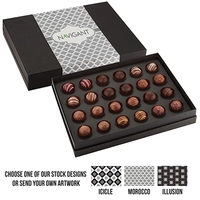 24 Piece Belgian Chocolate Truffle Box