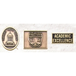 Antique Bronze USA Made Die Struck Lapel Pins