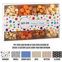 4 Way Contemporary Popcorn Gift Box - Classic