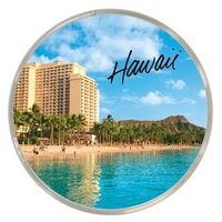 Liquid Coaster With Four Color Process Insert