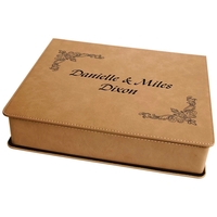 Light Brown Leatherette 5-Piece Wine Tool Set