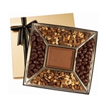 Small Custom Molded Chocolate & Nuts Delights Gift Box