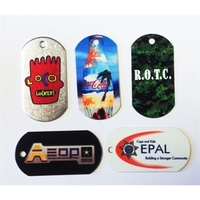 Dog Tag Necklace - Military Style