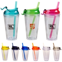 Acrylic cup holds up to 16 oz. of liquid. BPA free.... from ASI 52710 Lincoln...