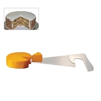 Stainless steel, saw shaped cheese and/or cake server.... from ASI 73010...
