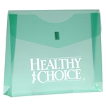 Horizontal Letter Folder With Extended Gusset