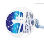 Large Round Baggage Tag